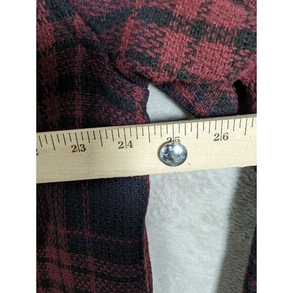The Stronghold Los Angeles Shacket Jacket Men Sz Large Plaid Heavyweight Pockets - Picture 7 of 7